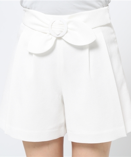 PROPORTION BODY DRESSING（プロポーションボディドレッシング）の「リネンライクキュロット（その他パンツ・レディース・ホワイト/ブラウン/ベージュ・3/2）」の7枚目の写真