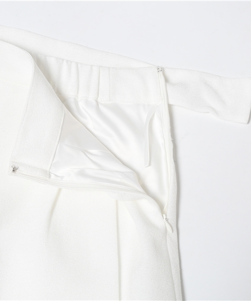 PROPORTION BODY DRESSING（プロポーションボディドレッシング）の「リネンライクキュロット（その他パンツ・レディース・ホワイト/ブラウン/ベージュ・3/2）」の10枚目の写真