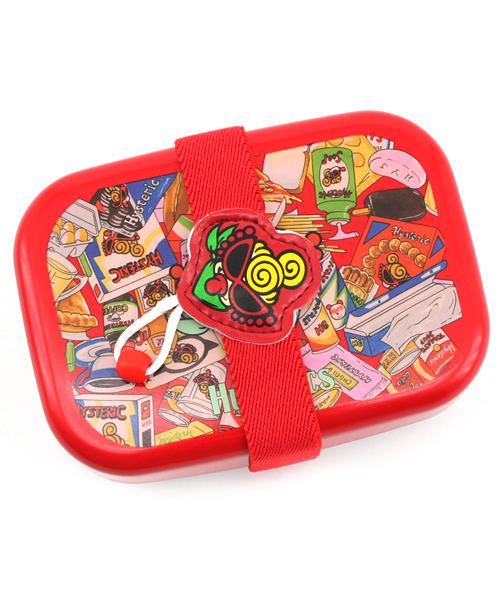 ヒステリックミニ　ランチボックス　赤 ヒステリックミニ ランチボックス 赤 【公式通販】