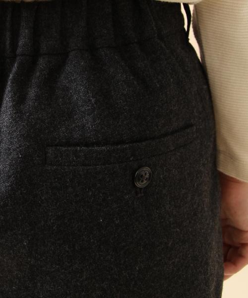 coen（コーエン）の「ウォッシャブルウールテーパードパンツ（その他パンツ・レディース・ダークグレー/ネイビー・MEDIUM/LARGE）」の14枚目の写真