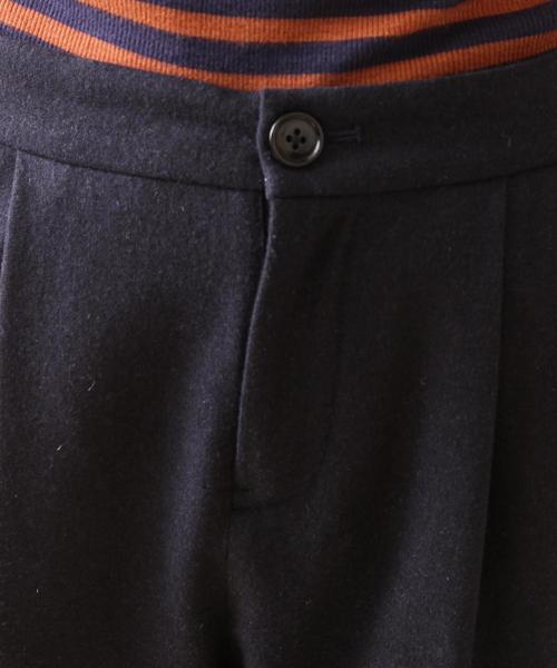 coen（コーエン）の「ウォッシャブルウールテーパードパンツ（その他パンツ・レディース・ダークグレー/ネイビー・MEDIUM/LARGE）」の8枚目の写真