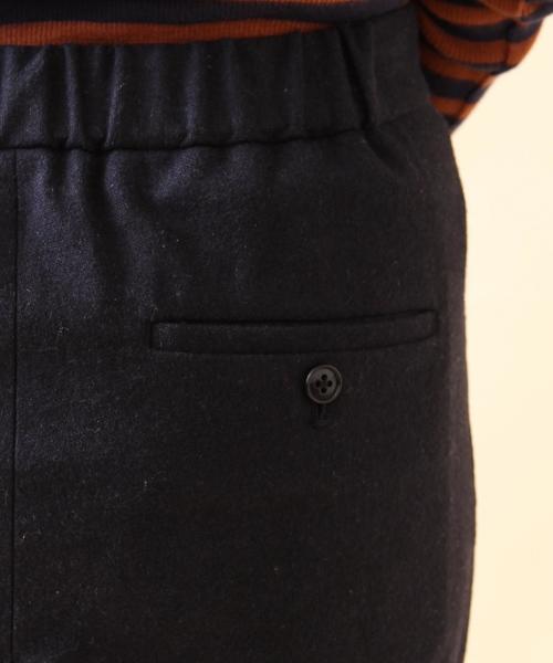coen（コーエン）の「ウォッシャブルウールテーパードパンツ（その他パンツ・レディース・ダークグレー/ネイビー・MEDIUM/LARGE）」の9枚目の写真