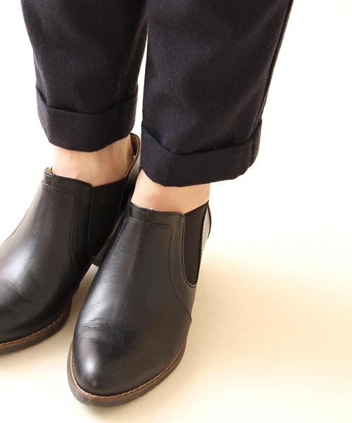 coen（コーエン）の「ウォッシャブルウールテーパードパンツ（その他パンツ・レディース・ダークグレー/ネイビー・MEDIUM/LARGE）」の10枚目の写真