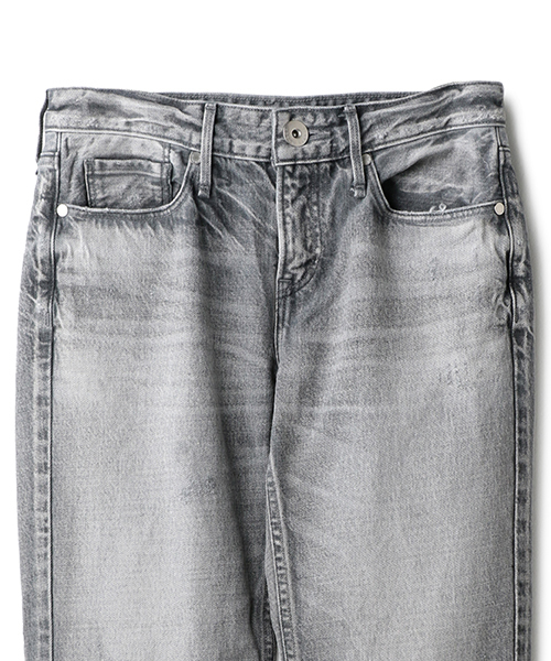 upperhights（アッパーハイツ）の「upper hights THE HISデニムパンツ（デニムパンツ・レディース・グレー・22/23/24/26）」の19枚目の写真