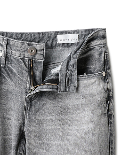 upperhights（アッパーハイツ）の「upper hights THE HISデニムパンツ（デニムパンツ・レディース・グレー・22/23/24/26）」の14枚目の写真