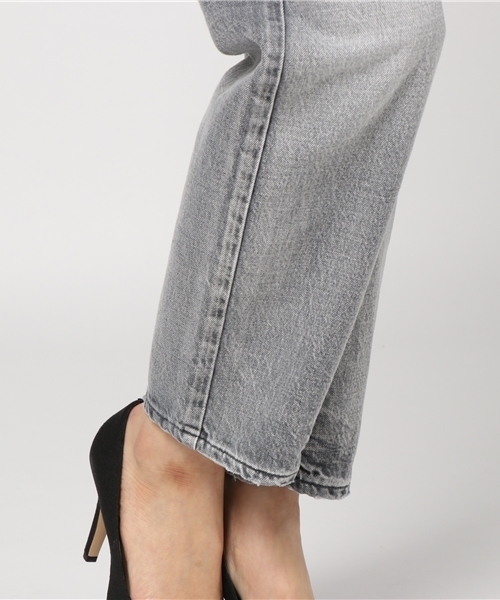 upperhights（アッパーハイツ）の「upper hights THE HISデニムパンツ（デニムパンツ・レディース・グレー・22/23/24/26）」の9枚目の写真