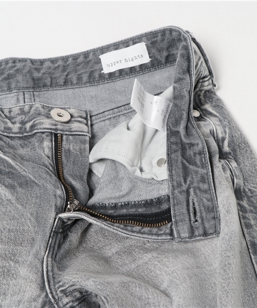 upperhights（アッパーハイツ）の「upper hights THE HISデニムパンツ（デニムパンツ・レディース・グレー・22/23/24/26）」の8枚目の写真