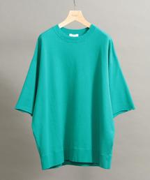 BEAUTY&YOUTH UNITED ARROWS | BY スーパービッグ スウェット ハーフスリーブ -MADE IN JAPAN-(Tシャツ/カットソー)