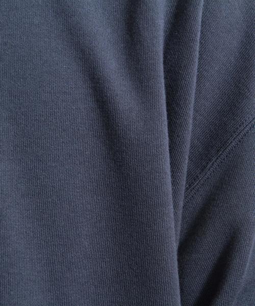 BEAUTY&YOUTH UNITED ARROWS（ビューティーアンドユースユナイテッドアローズ）の「BY スーパービッグ スウェット ハーフスリーブ -MADE IN JAPAN- ◆（Tシャツ/カットソー・メンズ・ケリー/ライトピンク/ネイビー/ホワイト・SMALL/LARGE/MEDIUM）」の16枚目の写真