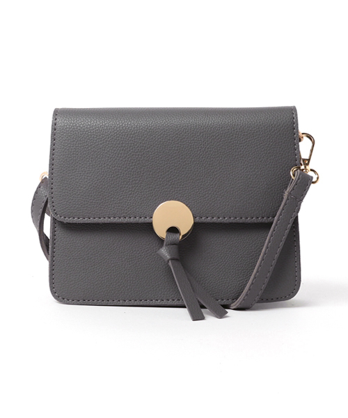 PLAIN CLOTHING(プレーンクロージング)の「ミニショルダーバッグ【PLAIN CLOTHING】(ショルダーバッグ・レディース・ブラック/グレー/キャメル・FREE)」の11枚目の写真