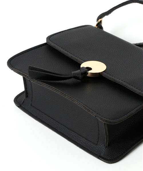 PLAIN CLOTHING(プレーンクロージング)の「ミニショルダーバッグ【PLAIN CLOTHING】(ショルダーバッグ・レディース・ブラック/グレー/キャメル・FREE)」の5枚目の写真