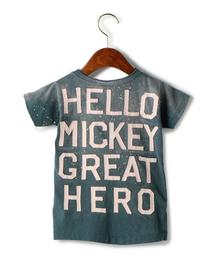 デニムダンガリーmickey Tシャツ　110㎝ 50583641401H.jpg
