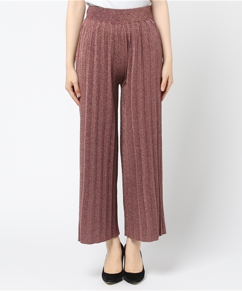 SLY（スライ）の「SHEER LAME PT（その他パンツ・レディース・ピンク系その他/ブラック/ブラウン・1/2）」の4枚目の写真