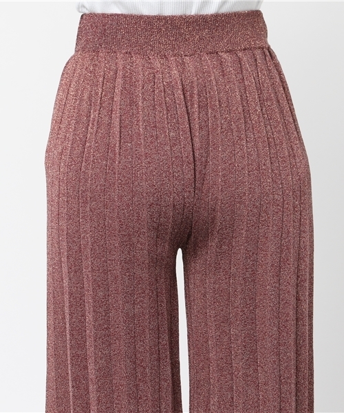 SLY（スライ）の「SHEER LAME PT（その他パンツ・レディース・ピンク系その他/ブラック/ブラウン・1/2）」の8枚目の写真