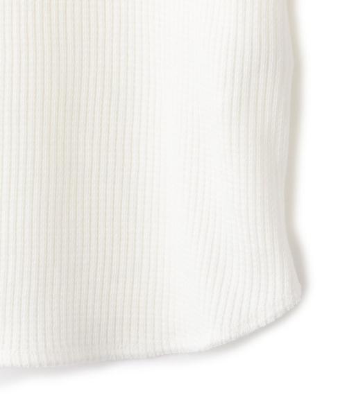 green label relaxing(グリーンレーベルリラクシング)の「WEB限定【キッズ】ドライ ワッフル クルーネック(Tシャツ/カットソー・キッズ・ブラック/グレー/ホワイト・125/105/135/115)」の7枚目の写真