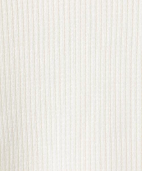 green label relaxing(グリーンレーベルリラクシング)の「WEB限定【キッズ】ドライ ワッフル クルーネック(Tシャツ/カットソー・キッズ・ブラック/グレー/ホワイト・125/105/135/115)」の8枚目の写真