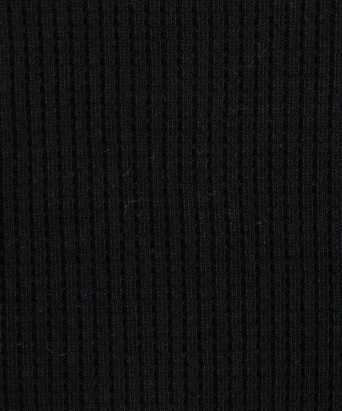 green label relaxing(グリーンレーベルリラクシング)の「WEB限定【キッズ】ドライ ワッフル クルーネック(Tシャツ/カットソー・キッズ・ブラック/グレー/ホワイト・125/105/135/115)」の11枚目の写真