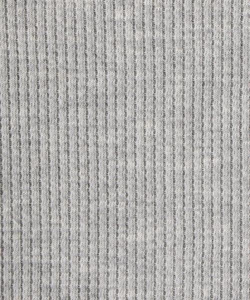 green label relaxing(グリーンレーベルリラクシング)の「WEB限定【キッズ】ドライ ワッフル クルーネック(Tシャツ/カットソー・キッズ・ブラック/グレー/ホワイト・125/105/135/115)」の13枚目の写真