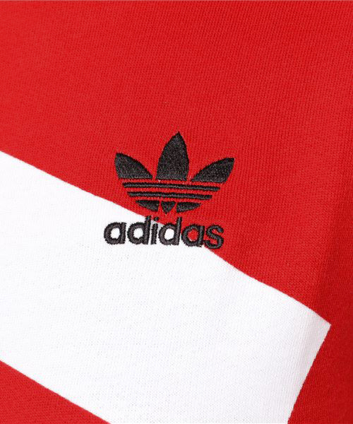 adidas（アディダス）の「オリジナルス フーディ[OVERSIZED HOODIE]（パーカー・レディース・レッド・SMALL/MEDIUM/LARGE/XX-LARGE/X-SMALL/XXX-LARGE）」の6枚目の写真