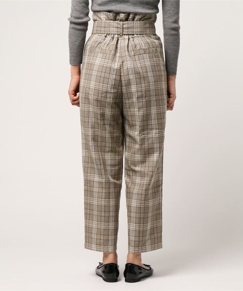 Heather（ヘザー）の「チェックワイドトラウザーパンツ　783518（その他パンツ・レディース・グレー/ブラウン・S/M）」の10枚目の写真