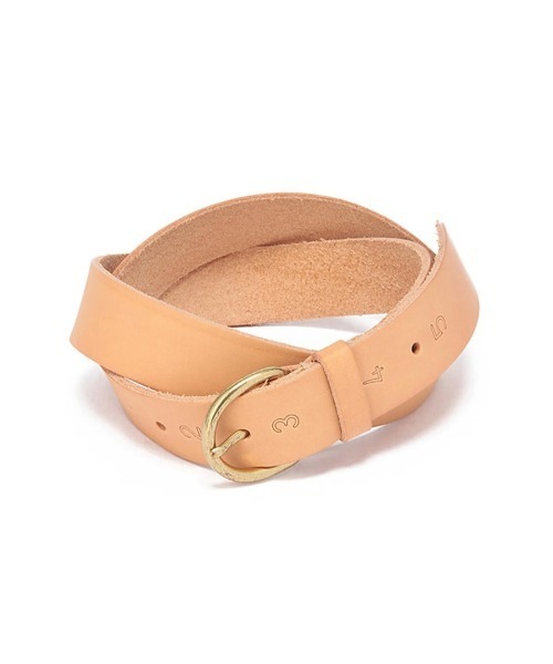 IL BISONTE(イルビゾンテ)の「IL BISONTE / Belt(ベルト・レディース・ダークブラウン/ブラック/ライトブラウン/ナチュラル/レッド/ネイビー/グレー/オリーブ/オレンジ/レンガ・85/90/95/80)」の5枚目の写真