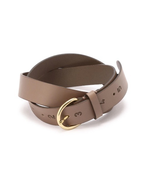 IL BISONTE(イルビゾンテ)の「IL BISONTE / Belt(ベルト・レディース・ダークブラウン/ブラック/ライトブラウン/ナチュラル/レッド/ネイビー/グレー/オリーブ/オレンジ/レンガ・85/90/95/80)」の3枚目の写真