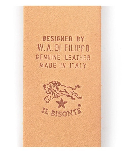 IL BISONTE(イルビゾンテ)の「IL BISONTE / Belt(ベルト・レディース・ダークブラウン/ブラック/ライトブラウン/ナチュラル/レッド/ネイビー/グレー/オリーブ/オレンジ/レンガ・85/90/95/80)」の19枚目の写真