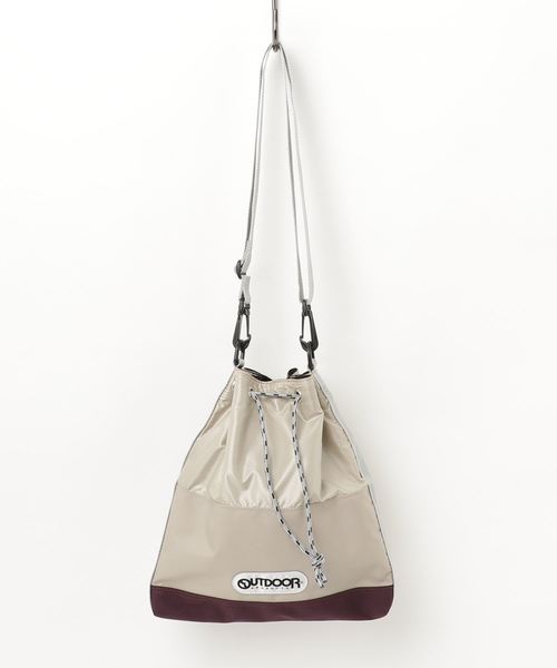 OUTDOOR PRODUCTS(アウトドアプロダクツ)の「【OUTDOOR PRODUCTS/アウトドアプロダクツ】 キンチャクBAG(ショルダーバッグ・レディース・ホワイト/ブラック/ベージュ/ピンク・FREE)」の16枚目の写真