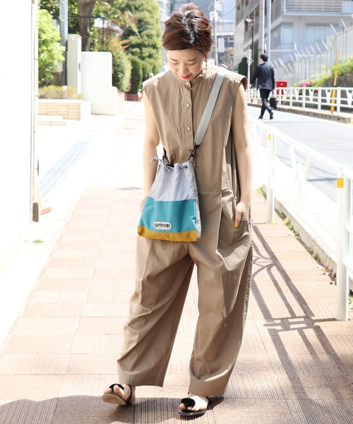 OUTDOOR PRODUCTS(アウトドアプロダクツ)の「【OUTDOOR PRODUCTS/アウトドアプロダクツ】 キンチャクBAG(ショルダーバッグ・レディース・ホワイト/ブラック/ベージュ/ピンク・FREE)」の12枚目の写真