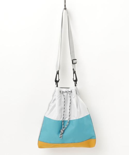 OUTDOOR PRODUCTS(アウトドアプロダクツ)の「【OUTDOOR PRODUCTS/アウトドアプロダクツ】 キンチャクBAG(ショルダーバッグ・レディース・ホワイト/ブラック/ベージュ/ピンク・FREE)」の6枚目の写真