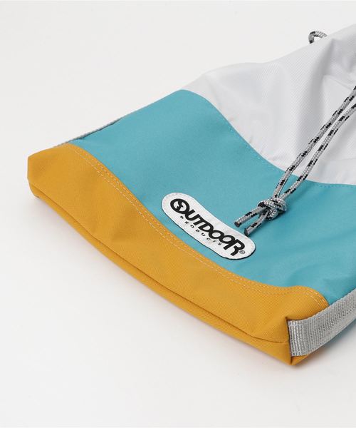 OUTDOOR PRODUCTS(アウトドアプロダクツ)の「【OUTDOOR PRODUCTS/アウトドアプロダクツ】 キンチャクBAG(ショルダーバッグ・レディース・ホワイト/ブラック/ベージュ/ピンク・FREE)」の7枚目の写真