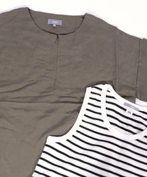 SHIPS | SU: リネン プルオーバーシャツ(シャツ/ブラウス)