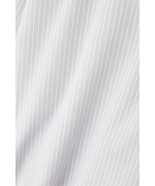 22 OCTOBRE（ヴァンドゥ－オクトーブル）の「ジャージーストライプシャツ（シャツ/ブラウス・レディース・グレー系その他/ブルー系その他・38）」の15枚目の写真