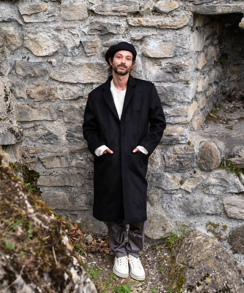 glamb（グラム）の「Long chester coat / ロングチェスターコート