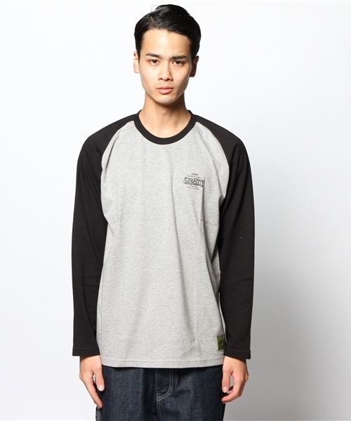 Subciety（サブサエティ）の「CLASSICAL MIND R-L/S（Tシャツ/カットソー・メンズ・ホワイト×ブラック/その他1・LARGE/X-LARGE/SMALL/MEDIUM）」の3枚目の写真