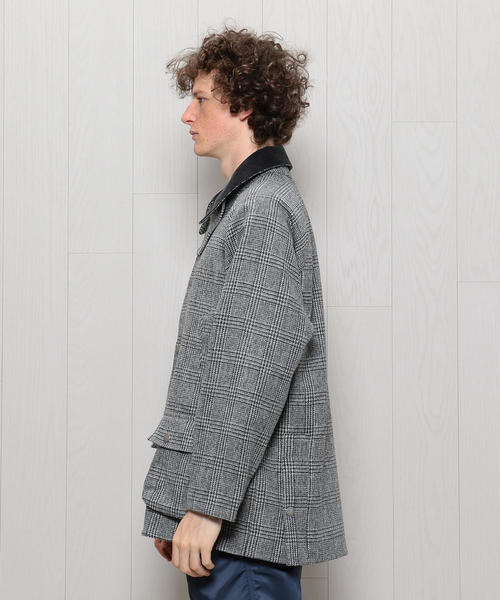 Barbour グレー・チェック柄ジャケット Barbour グレー・チェック柄ジャケット JAPAN LIMITED