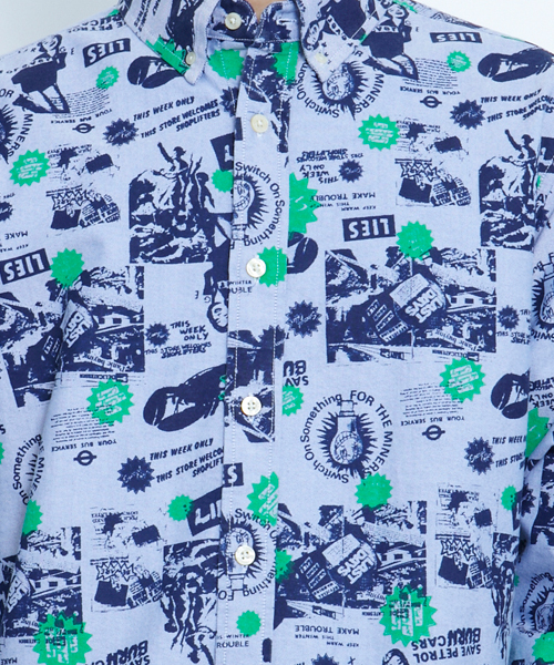 XLARGE(エクストララージ)の「XLARGE×JAMIE REID OX B.D.SHIRT JAMIE REID(シャツ/ブラウス・メンズ・ホワイト/イエロー/ブルー・SMALL/MEDIUM/LARGE/X-LARGE)」の7枚目の写真