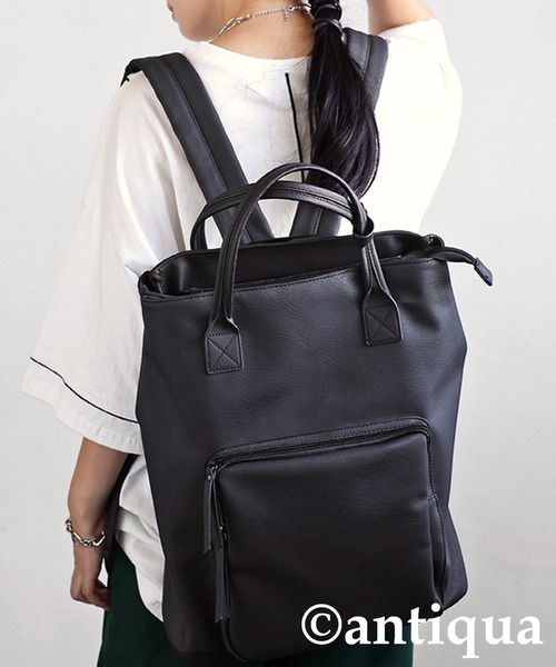 antiqua(アンティカ)の「2wayバッグパック(バックパック/リュック・レディース・ブラック・FREE)」の16枚目の写真