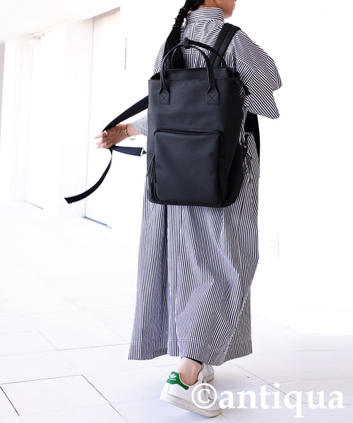 antiqua(アンティカ)の「2wayバッグパック(バックパック/リュック・レディース・ブラック・FREE)」の19枚目の写真