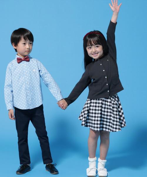 coen（コーエン）の「【オケージョンにもおすすめ・coen キッズ / ジュニア】ドットカッタウェイシャツ(100～150cm)（シャツ/ブラウス・キッズ・オフホワイト/ブラック/ライトブルー・140/130/120/150/100/110）」の20枚目の写真