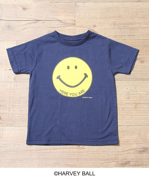 coen（コーエン）の「【ママとお揃い・coen キッズ / ジュニア】スマイルプリントTシャツ（Tシャツ/カットソー・キッズ・ホワイト/ネイビー・140/150/120/100/110/130）」の11枚目の写真