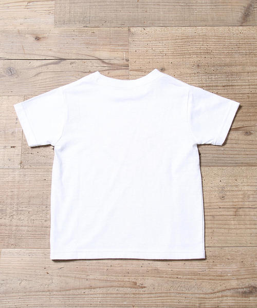 coen（コーエン）の「【ママとお揃い・coen キッズ / ジュニア】スマイルプリントTシャツ（Tシャツ/カットソー・キッズ・ホワイト/ネイビー・140/150/120/100/110/130）」の6枚目の写真