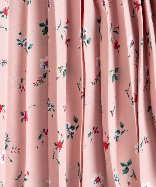 ZAKKA-BOX（ザッカボックス）の「小花柄プリーツキュロット（その他パンツ・レディース・ホワイト/ブラック/ミント/ピンク・FREE）」の13枚目の写真