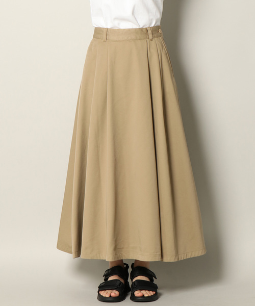 Dickies(ディッキーズ)の「ディッキーズ TCツイルタック入りロングスカート(スカート・レディース・ブラック/ベージュ/ネイビー/ブラウン/オフホワイト・M/L)」の18枚目の写真