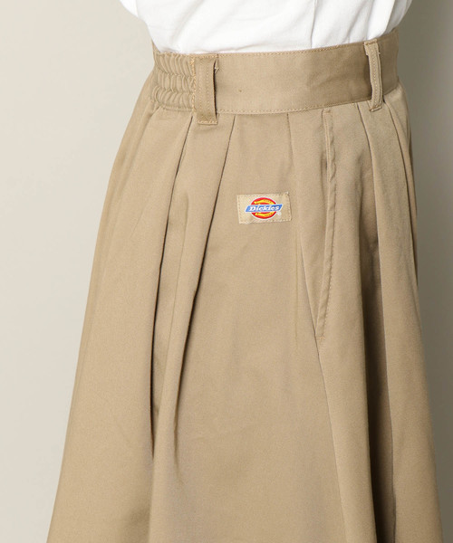 Dickies(ディッキーズ)の「ディッキーズ TCツイルタック入りロングスカート(スカート・レディース・ブラック/ベージュ/ネイビー/ブラウン/オフホワイト・M/L)」の22枚目の写真