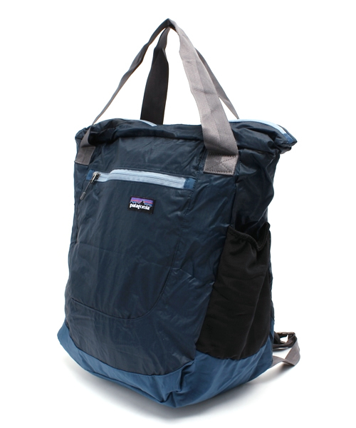 BEAMS BOY（ビームスボーイ）の「Patagonia / LightWeight Travel Tote（トートバッグ・レディース・イエロー/ネイビー・ONE SIZE）」の3枚目の写真