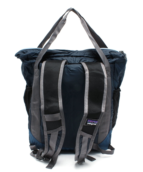 BEAMS BOY（ビームスボーイ）の「Patagonia / LightWeight Travel Tote（トートバッグ・レディース・イエロー/ネイビー・ONE SIZE）」の4枚目の写真
