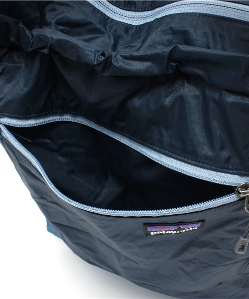 BEAMS BOY（ビームスボーイ）の「Patagonia / LightWeight Travel Tote（トートバッグ・レディース・イエロー/ネイビー・ONE SIZE）」の10枚目の写真
