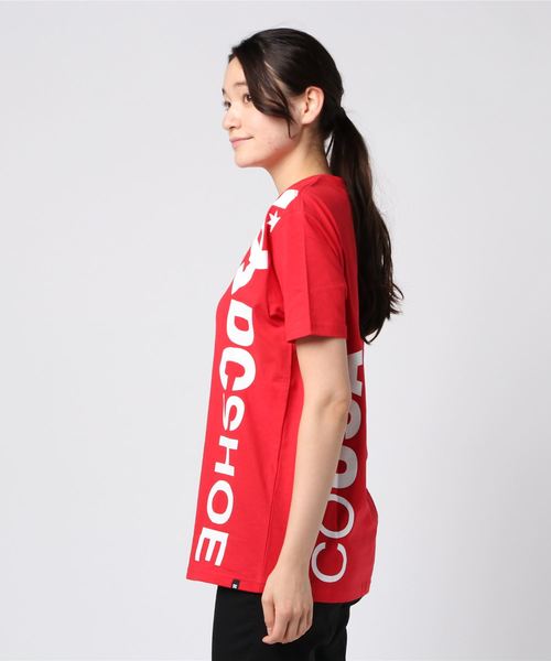 DC(ディーシー)の「半袖Tシャツ DC 5126J933W(Tシャツ/カットソー・レディース・ホワイト/ブラック/レッド・S/M)」の4枚目の写真