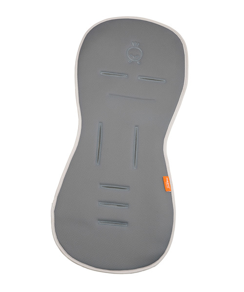 meeno babies（ミーノベビーズ）の「【meeno babies/ミーノベビーズ】クール・ミー ベビーカー専用さらさらシート（ベビーカー/ベビーカー用品・キッズ・ブラック/シルバー・ONE SIZE）」の3枚目の写真